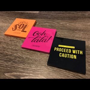 Bundle of 3 ColourPop Palettes